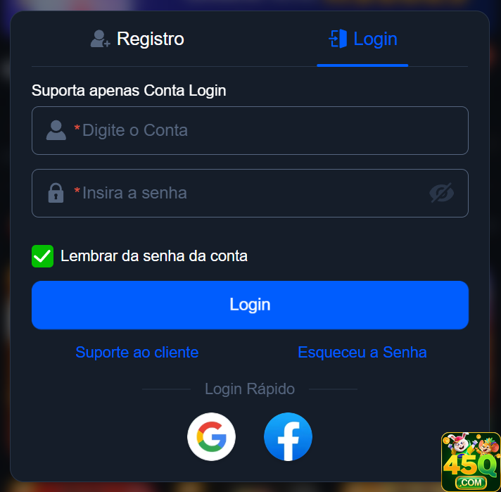 45q.com experimente premium jogo